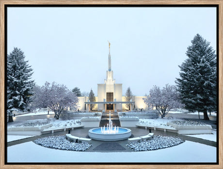 Denver Colorado Temple - Seasons Collide