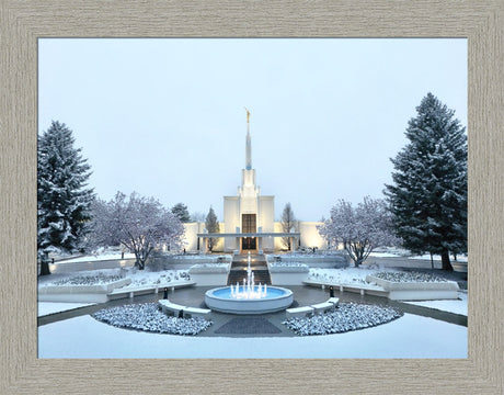 Denver Colorado Temple - Seasons Collide