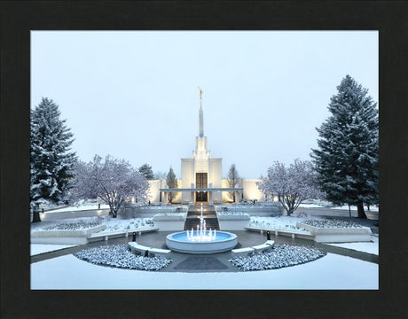 Denver Colorado Temple - Seasons Collide