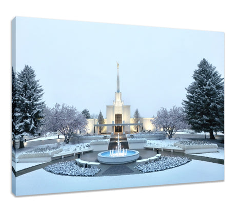 Denver Colorado Temple - Seasons Collide