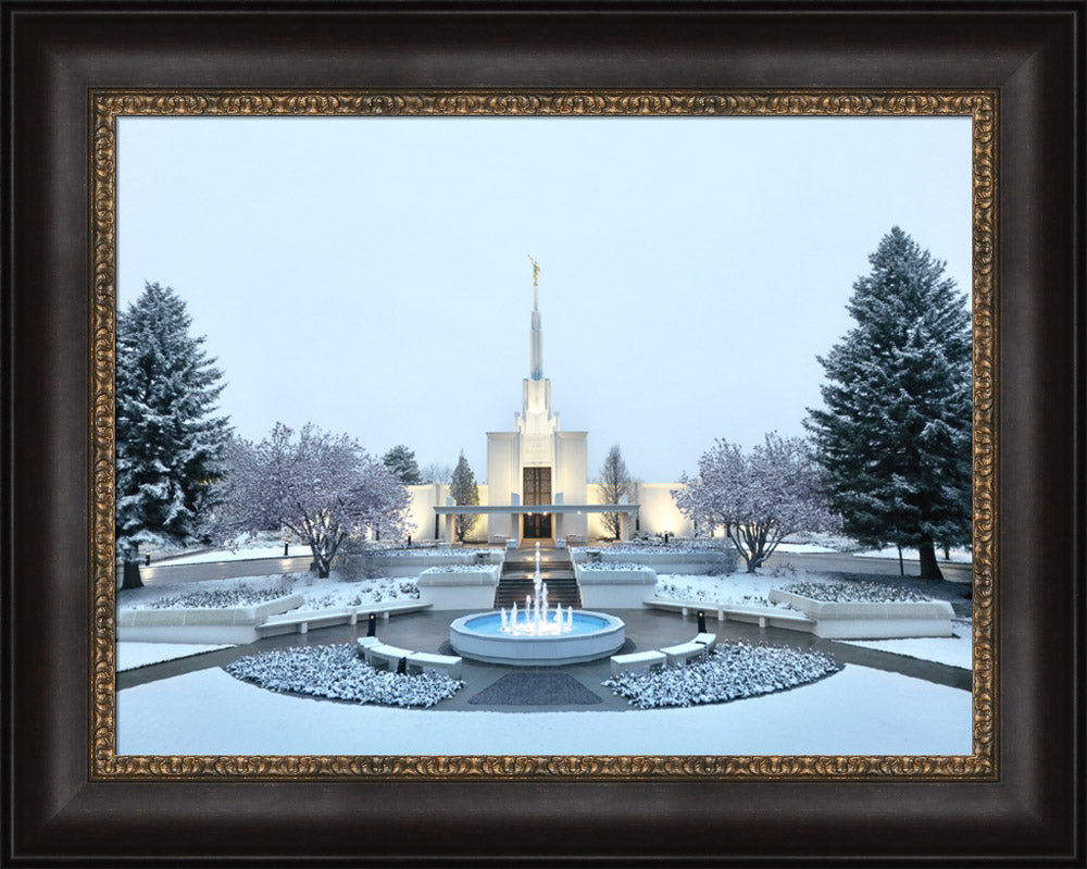Denver Colorado Temple - Seasons Collide