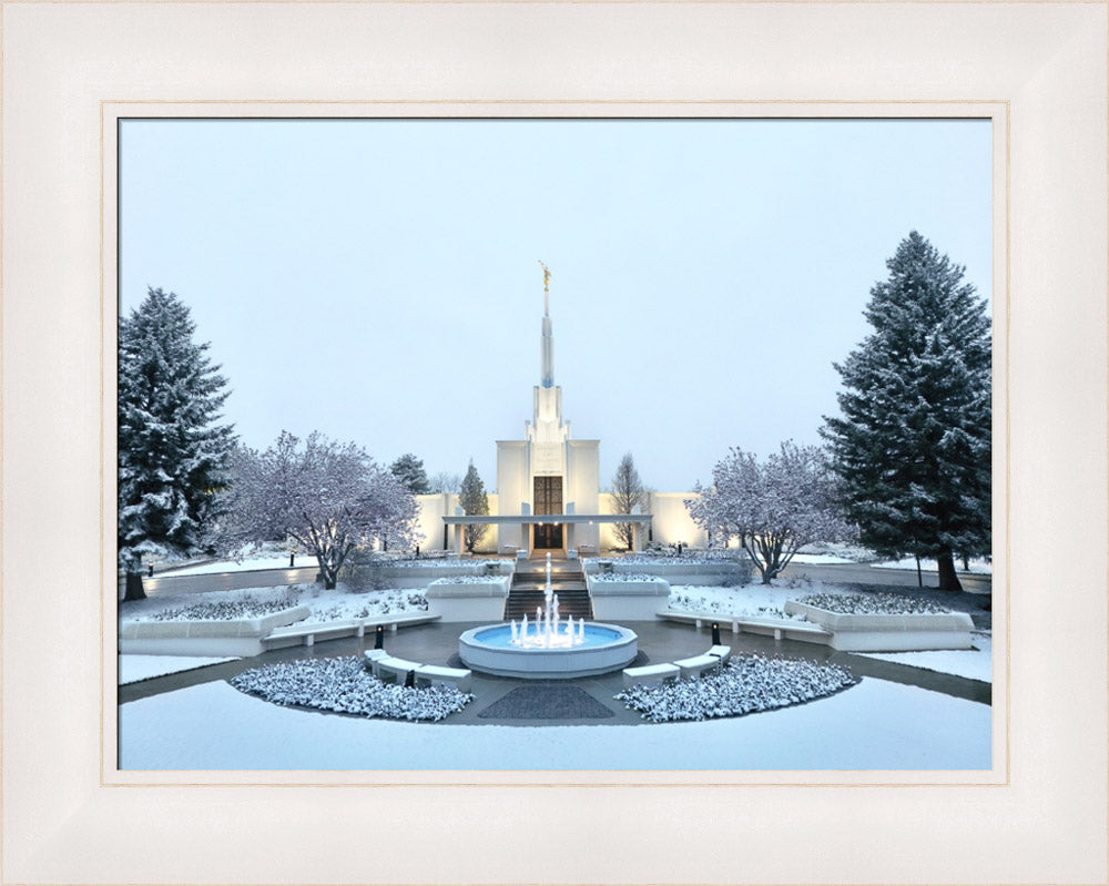 Denver Colorado Temple - Seasons Collide