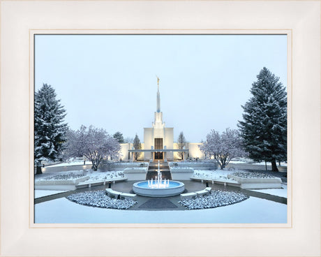 Denver Colorado Temple - Seasons Collide