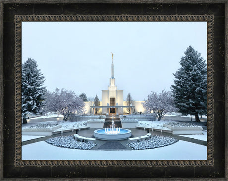 Denver Colorado Temple - Seasons Collide