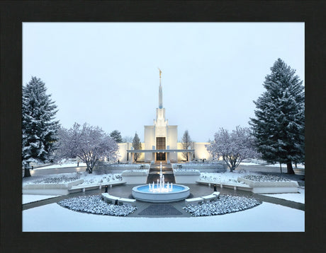 Denver Colorado Temple - Seasons Collide