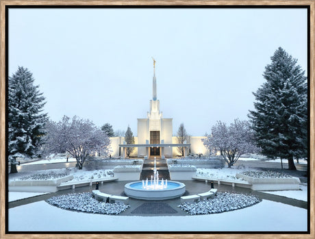 Denver Colorado Temple - Seasons Collide
