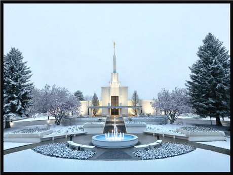 Denver Colorado Temple - Seasons Collide