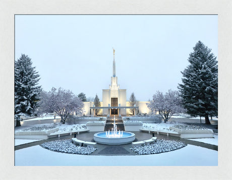 Denver Colorado Temple - Seasons Collide