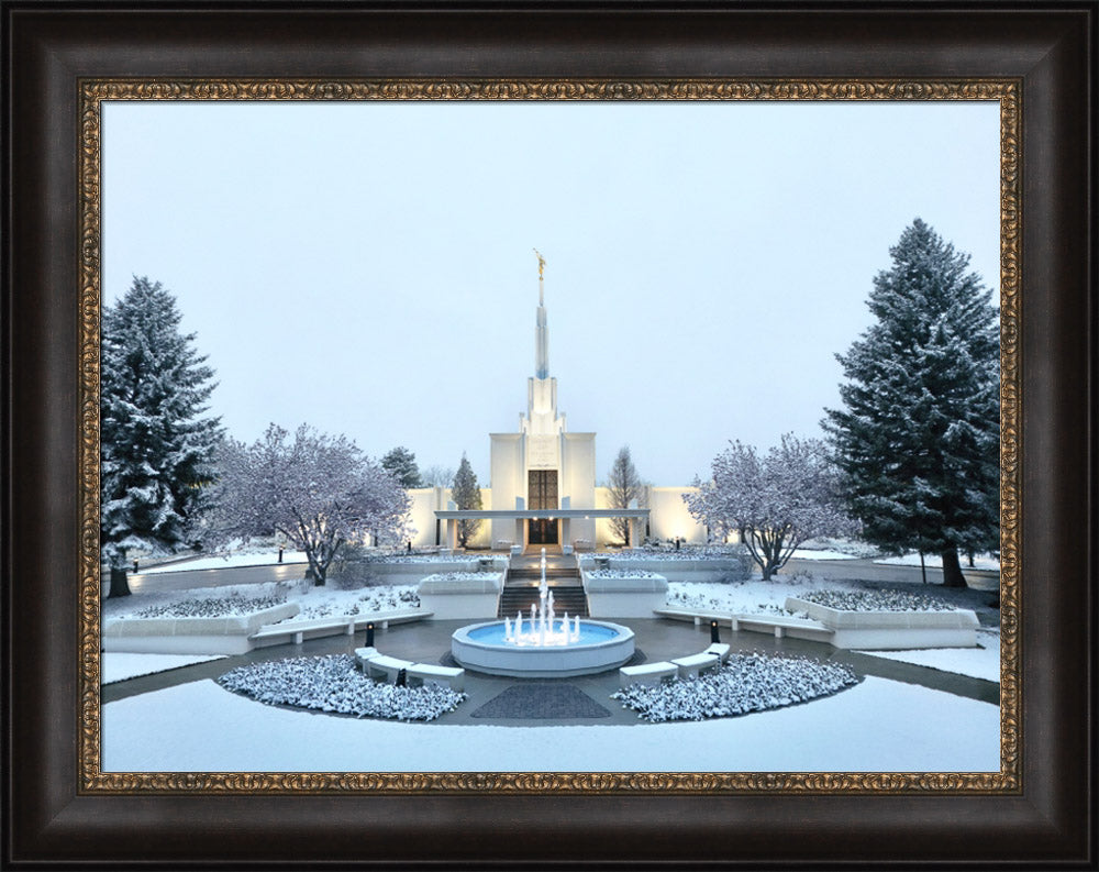 Denver Colorado Temple - Seasons Collide