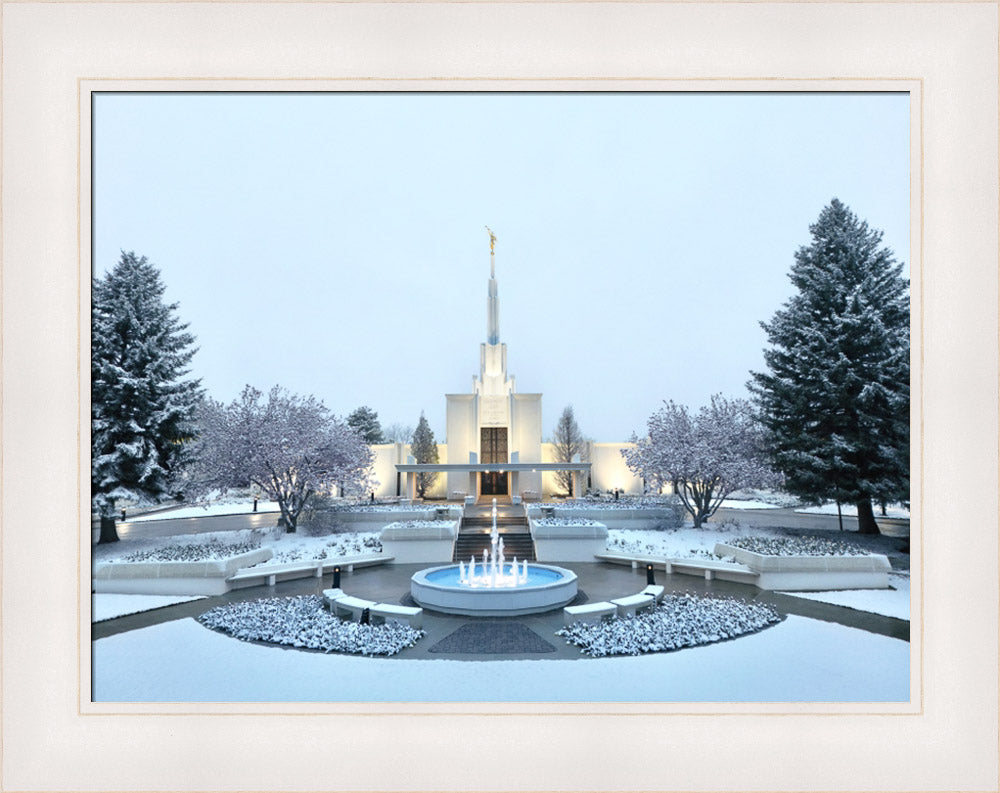 Denver Colorado Temple - Seasons Collide