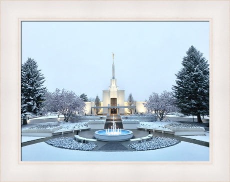 Denver Colorado Temple - Seasons Collide