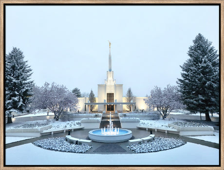 Denver Colorado Temple - Seasons Collide