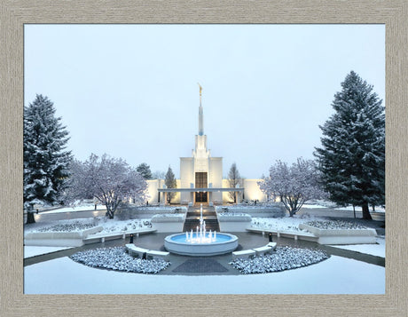 Denver Colorado Temple - Seasons Collide