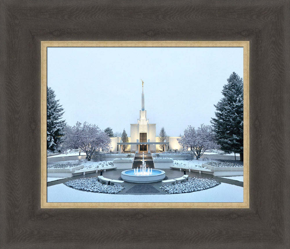 Denver Colorado Temple - Seasons Collide