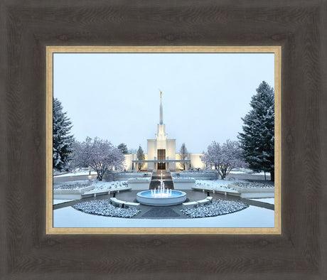 Denver Colorado Temple - Seasons Collide