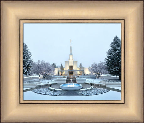 Denver Colorado Temple - Seasons Collide