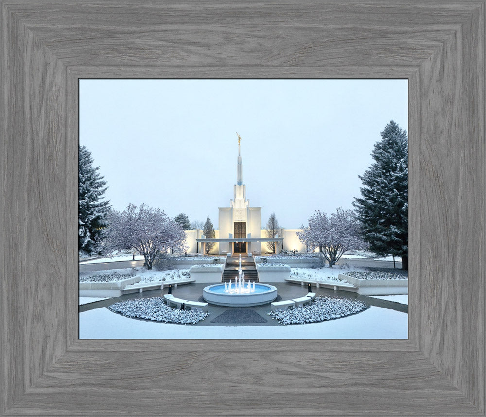 Denver Colorado Temple - Seasons Collide