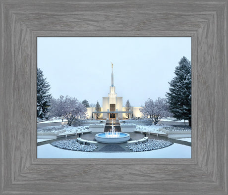 Denver Colorado Temple - Seasons Collide