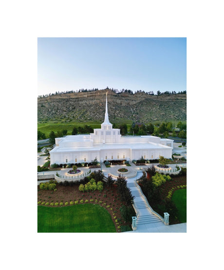 Billings Montana Temple - A House Built Upon A Rock