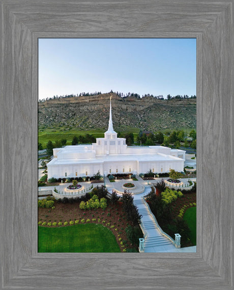Billings Montana Temple - A House Built Upon A Rock