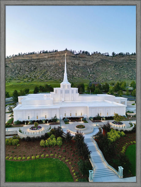 Billings Montana Temple - A House Built Upon A Rock