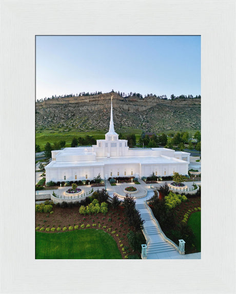 Billings Montana Temple - A House Built Upon A Rock