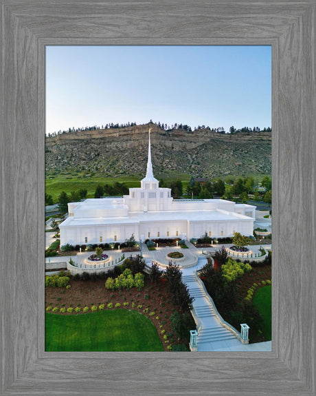 Billings Montana Temple - A House Built Upon A Rock