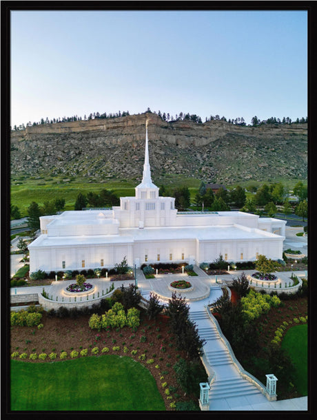 Billings Montana Temple - A House Built Upon A Rock