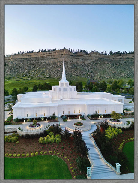 Billings Montana Temple - A House Built Upon A Rock
