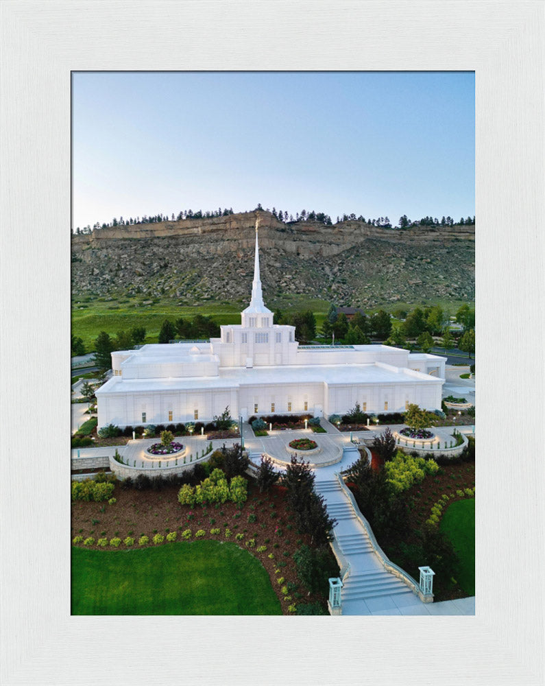 Billings Montana Temple - A House Built Upon A Rock