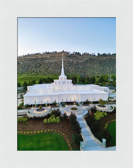 Billings Montana Temple - A House Built Upon A Rock