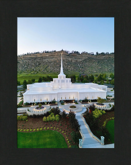 Billings Montana Temple - A House Built Upon A Rock