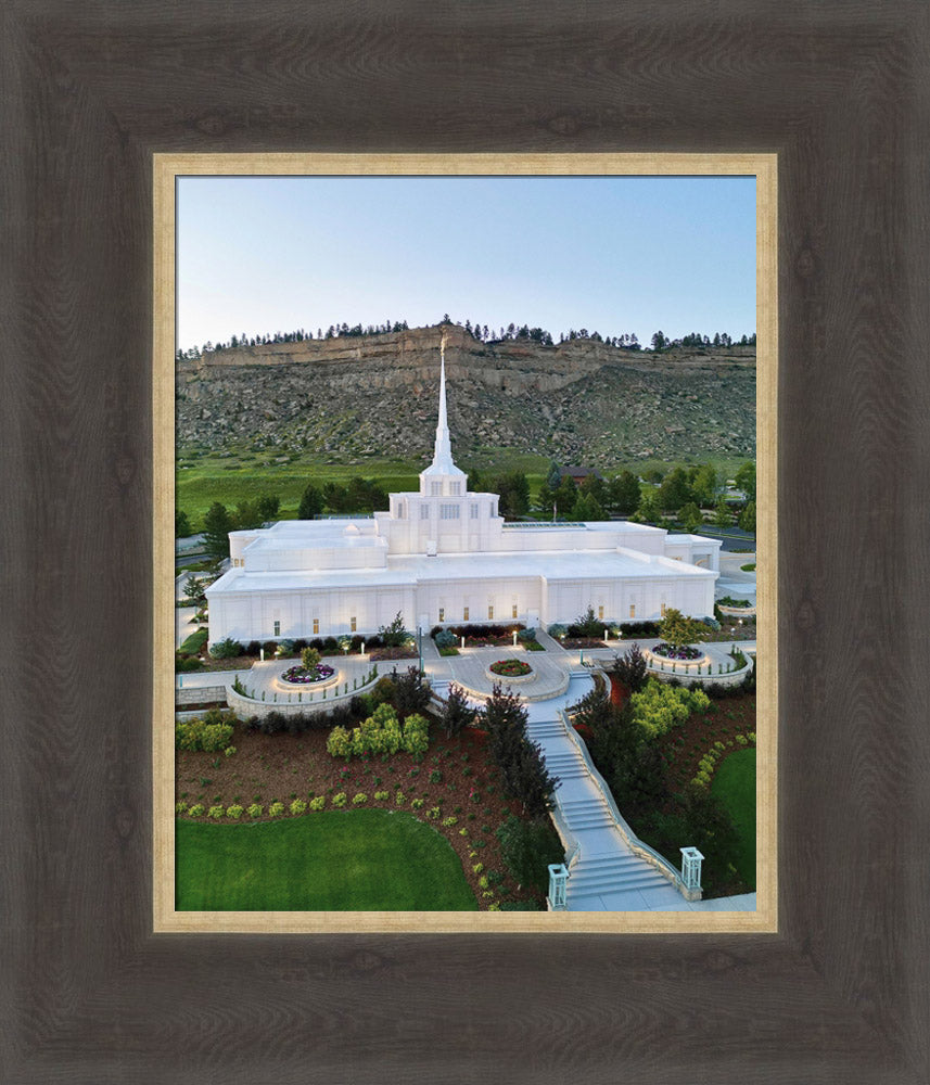 Billings Montana Temple - A House Built Upon A Rock