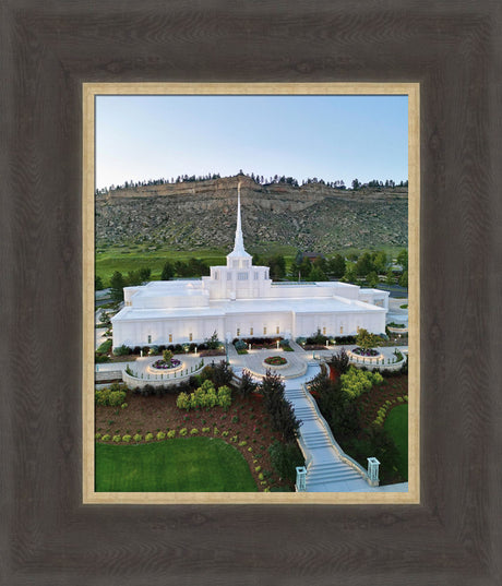Billings Montana Temple - A House Built Upon A Rock