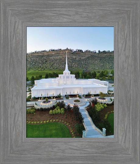 Billings Montana Temple - A House Built Upon A Rock