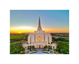 Gilbert Arizona Temple - Sonoran Sunset