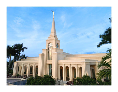 Fort Lauderdale Florida Temple - The Promise Of Paradise