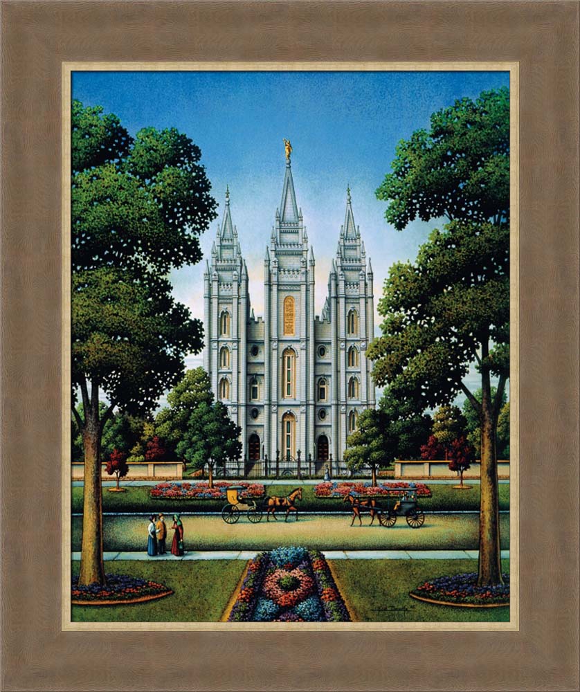 Salt Lake Temple by Eric Dowdle