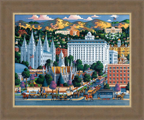 Salt Lake Temple Square by Eric Dowdle