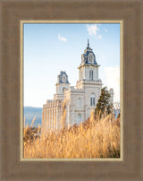 Manti Temple - Golden by Evan Lurker