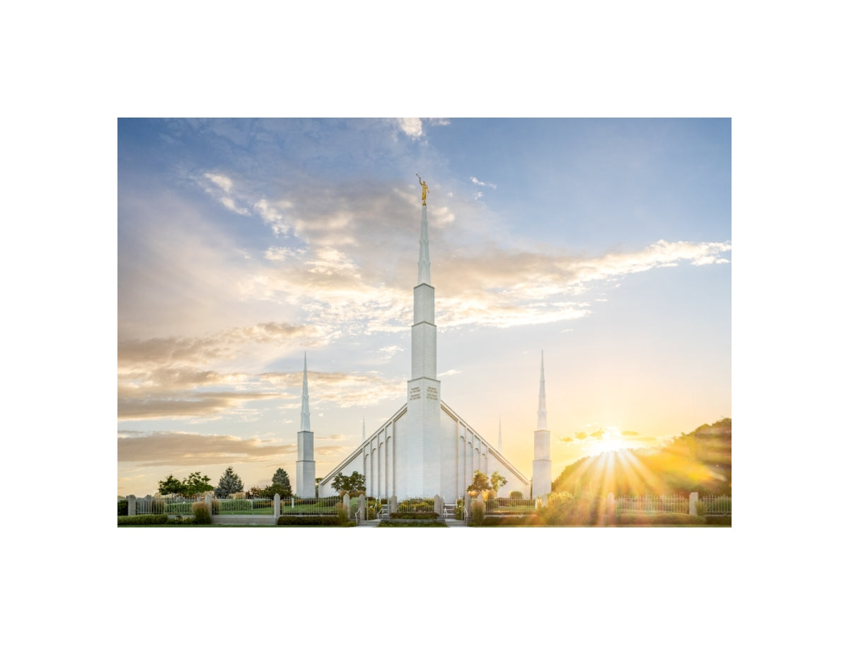 Boise Idaho Temple- Endless Light