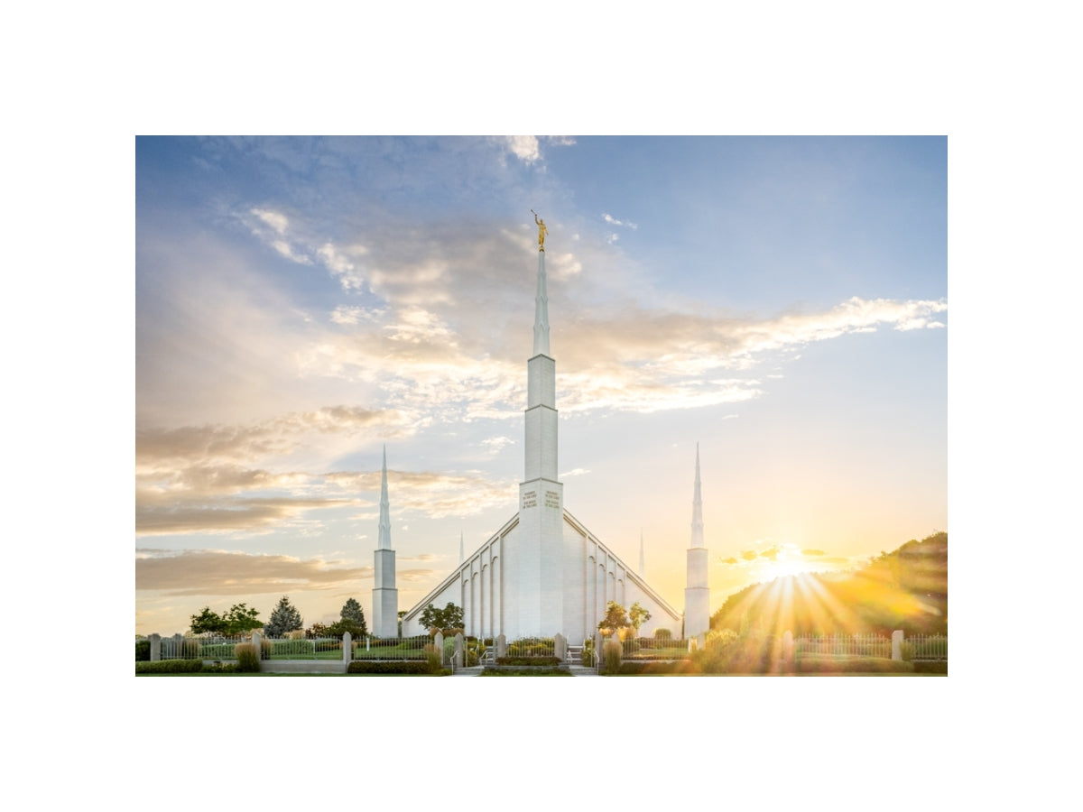 Boise Idaho Temple- Endless Light