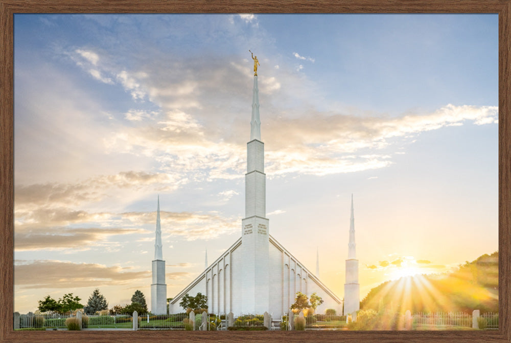 Boise Idaho Temple- Endless Light