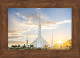 Boise Idaho Temple- Endless Light - framed giclee canvas