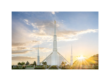 Boise Idaho Temple- Endless Light
