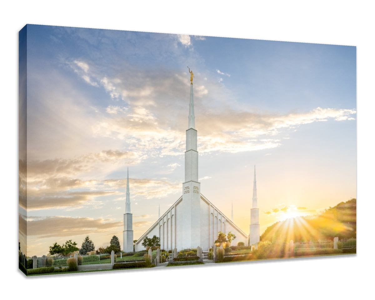 Boise Idaho Temple- Endless Light
