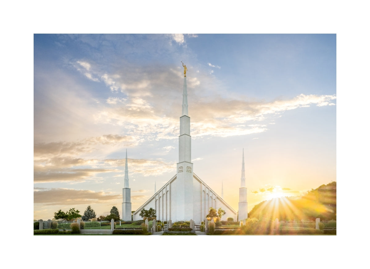 Boise Idaho Temple- Endless Light