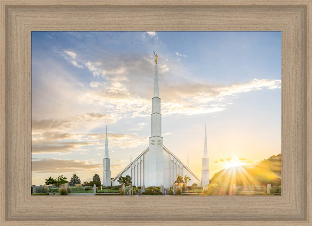 Boise Idaho Temple- Endless Light