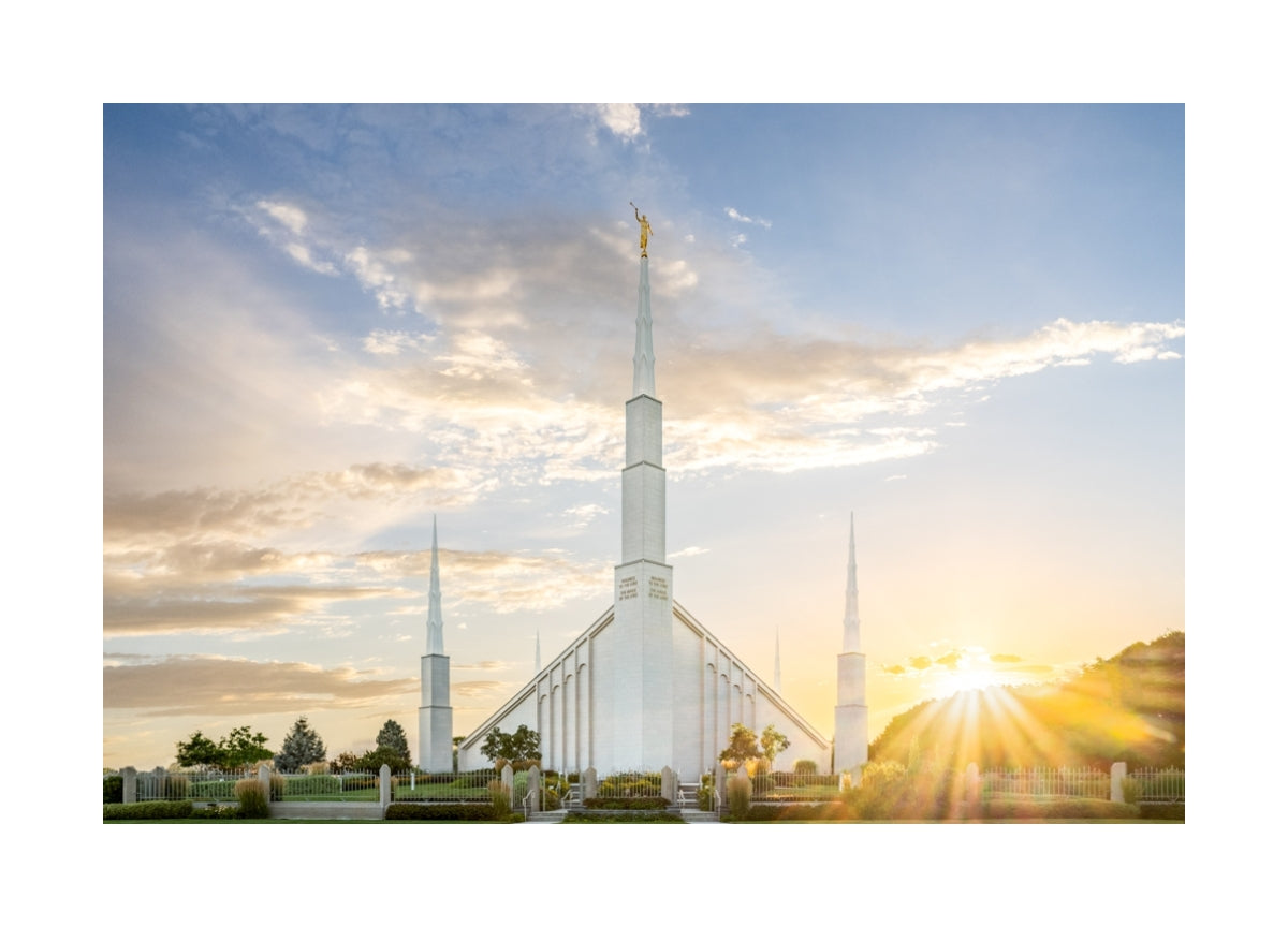 Boise Idaho Temple- Endless Light