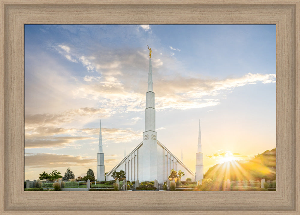 Boise Idaho Temple- Endless Light